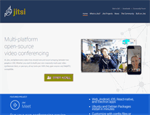 Tablet Screenshot of jitsi.org